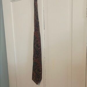 J. Garcia Multicolor Paisley Tie